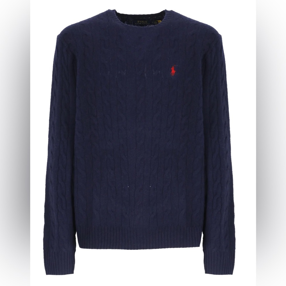 Polo Ralph Lauren Pony Embroidered Cable-Knit Jumpe